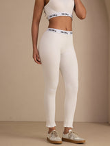 [White] SilkSilky  Women's Pants 003