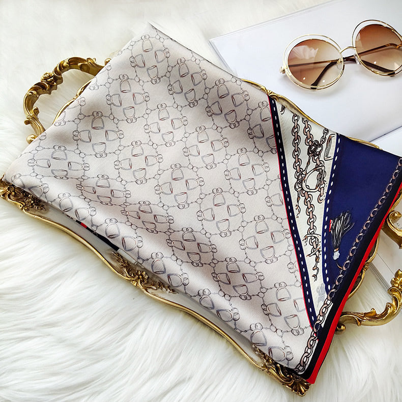 [P024] SilkSilky  Pure Silk Scarf 002,