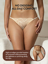 [Champagne] SilkSilky  Pure Silk Panty 006