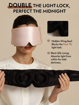 [Pink] SilkSilky  Eye Mask 004