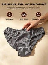 [Gray] SilkSilky  Panty 003