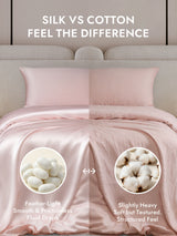 [Pink] SilkSilky  25Momme Duvet Covers 002