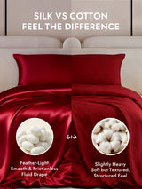 [Wine] SilkSilky  25Momme Duvet Covers 002