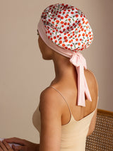 [Cherry] SilkSilky  Sleep Cap 002