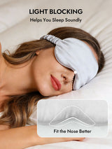 [Silver] SilkSilky  Eye Mask 003
