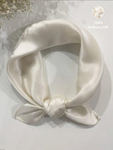 [Ivory] SilkSilky  Scarf 001
