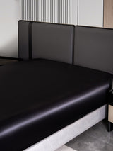 [Black] SilkSilky  22Momme Sheet 003