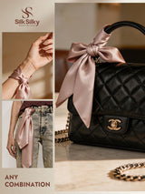 [Pink] SilkSilky  Scarf 002