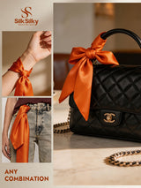 [Orange] SilkSilky  Scarf 002