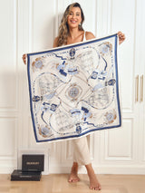 [P007] SilkSilky  Pure Silk Scarf 005