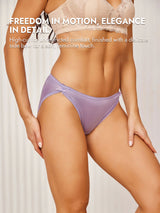 [Lavender] SilkSilky  100% Silk Jersey Panty 006