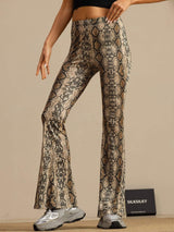 [Snakeskin] SilkSilky  Women's Pants 001