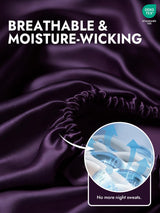 [Deep Purple] SilkSilky  25Momme Sheet 003