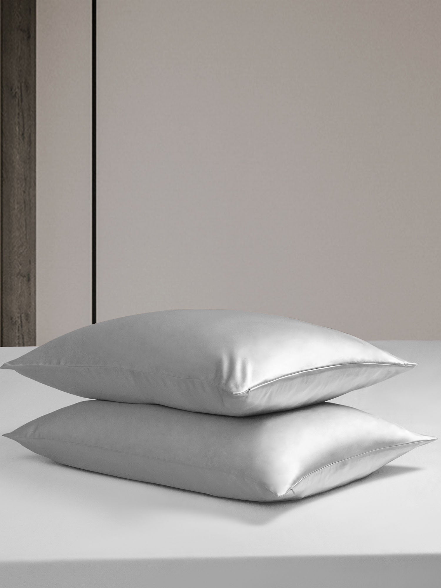 [Silver] SilkSilky  19Momme Bedding Set 003