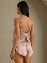 [Tuscany] SilkSilky  Spaghetti Strap Camisole Set 002
