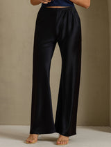 [Black] SilkSilky  Women's Pants 003
