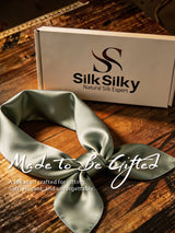 [Light Green] SilkSilky  Scarf 004