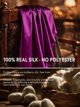 [Purple] SilkSilky  Scarf 003