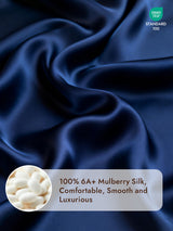 [Dark Blue] SilkSilky  25Momme Duvet Covers 003