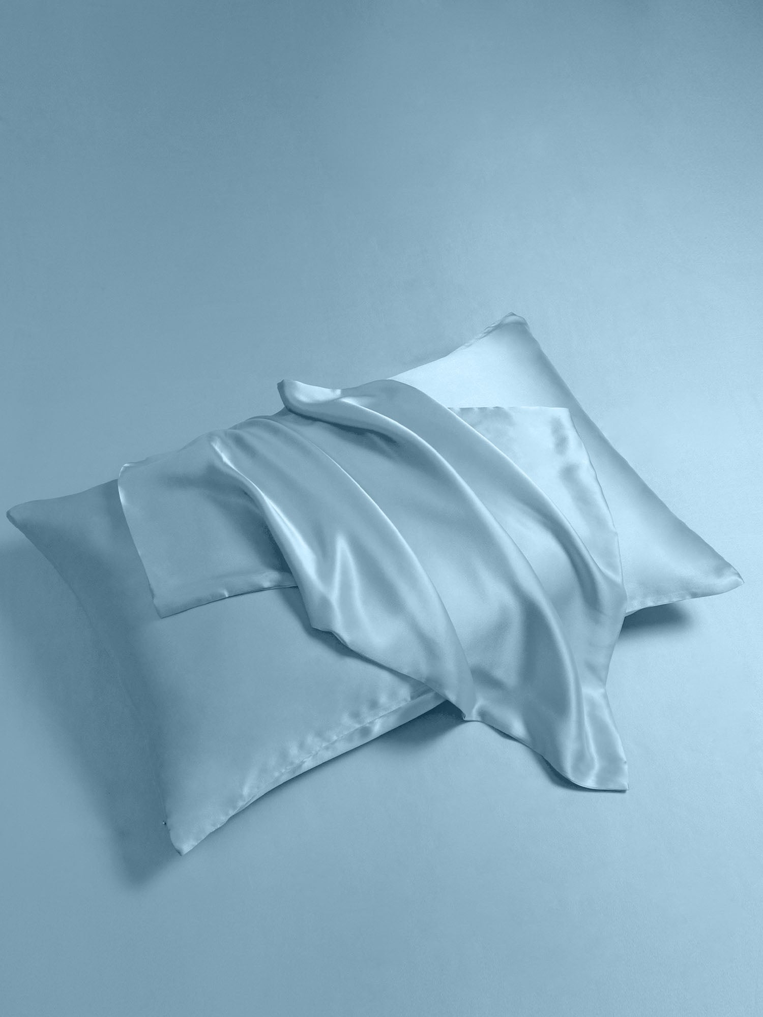 [Light Blue] SilkSilky  19Momme Bedding Set 006