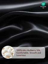 [Black] SilkSilky  25Momme Duvet Covers 003