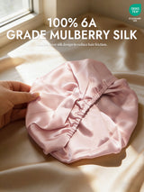 [Light Pink] SilkSilky  Sleep Cap 002