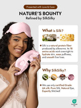 [Pink] SilkSilky  Eye Mask 006