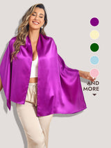 [Purple] SilkSilky  Scarf 001