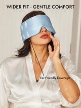 [Light Blue] SilkSilky  Eye Mask 005