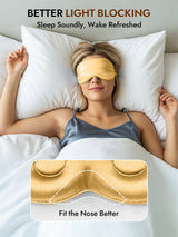 [Champagne] SilkSilky  Eye Mask 003