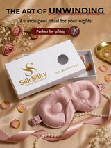 [Pale Mauve] SilkSilky  Eye Mask 009