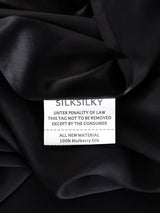 [Black] SilkSilky  19Momme Bedding Set 008
