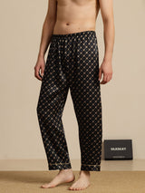 [Black Chain] SilkSilky  Men's Sleep Shorts 001