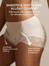 [Beige] SilkSilky  100% Silk Jersey Panty 007