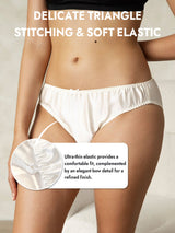 [White] SilkSilky  Panty 006