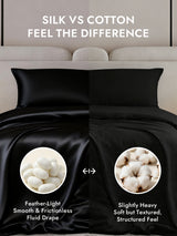 [Black] SilkSilky  25Momme Duvet Covers 002