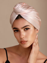 [Light Pink] SilkSilky  Hair Towel Wrap 002