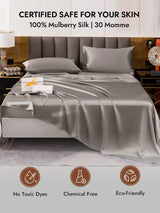 [Gray] SilkSilky  30Momme Pillowcase 007