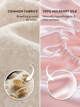 [Pink] SilkSilky  25Momme Sheet 002