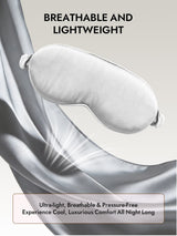 [Light Gray] SilkSilky  Eye Mask 005