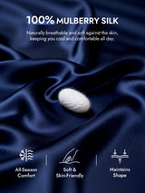 [Dark Blue] SilkSilky  Pure Silk Panty 003