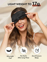 [Black] SilkSilky  Eye Mask 005
