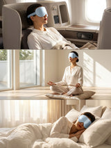 [Light Blue] SilkSilky  Eye Mask 008