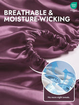 [Pale Mauve] SilkSilky  25Momme Sheet 003