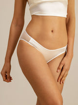 [White] SilkSilky  Panty 006