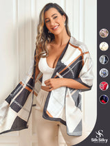 [P021] SilkSilky  Pure Silk Scarf 001
