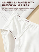 [White] SilkSilky  Panty 005