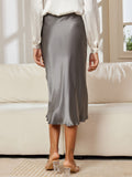 SilkSilky-US-19Momme-Pure-Silk-Skirt-Dark-Gray-002