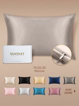 [Gray] SilkSilky Pillowcase 001