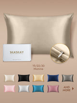 [Khaki] SilkSilky Pillowcase 001
